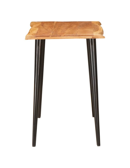 Tavoli da pranzo Marrone e Nero 110 x 55 x 78 cm