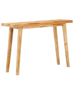 Tavolo da Pranzo Naturale 100 x 35 x 75 cm 2