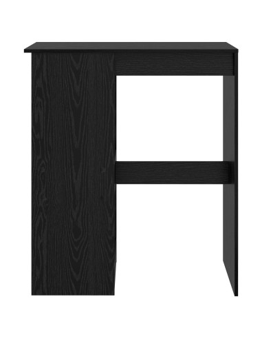 Tavolo da bar con lo scaffale Rovere Nero 90 x 47.5 x 103.5 cm