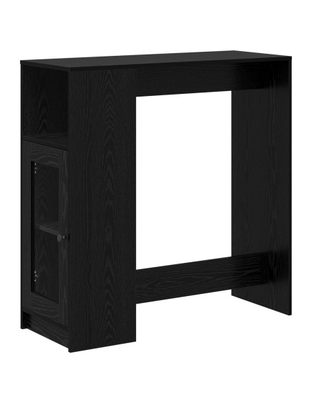 Tavolo da bar Rovere Nero 101 x 40 x 103,5 cm Legno multistrato