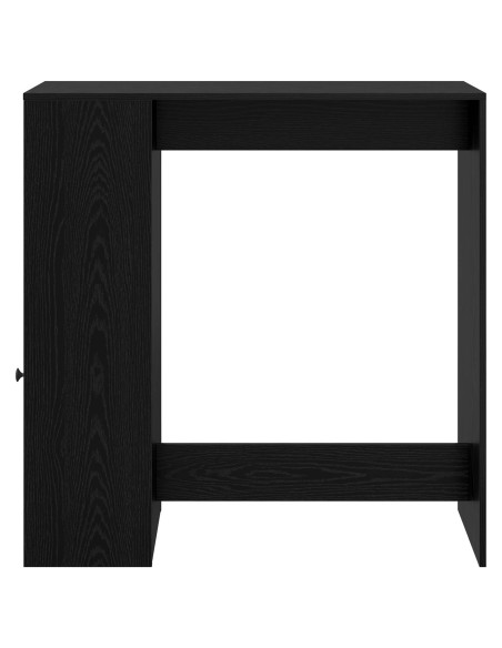 Tavolo da bar Rovere Nero 101 x 40 x 103,5 cm Legno multistrato