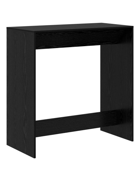 Tavolo da bar Rovere Nero 102 x 50 x 103,5 cm Legno multistrato