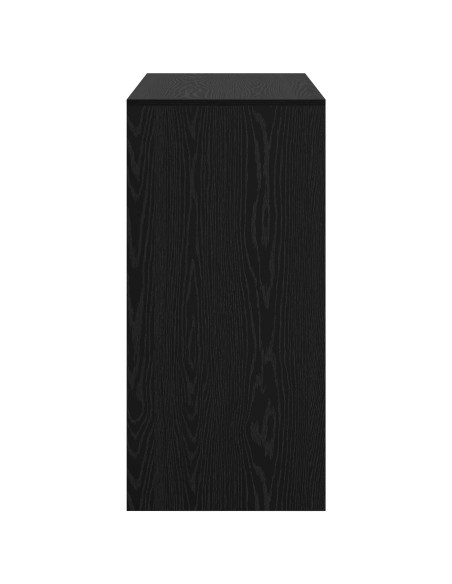 Tavolo da bar Rovere Nero 102 x 50 x 103,5 cm Legno multistrato