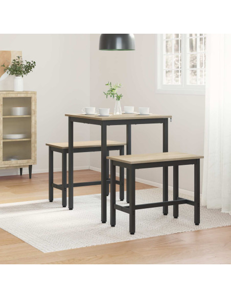 Tavoli da pranzo 60 x 60 x 75 cm METALLO Quadrato