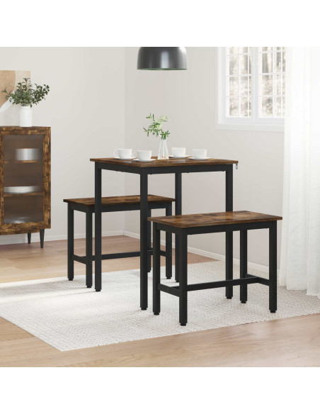 Tavoli da pranzo 60 x 60 x 75 cm METALLO Quadrato
