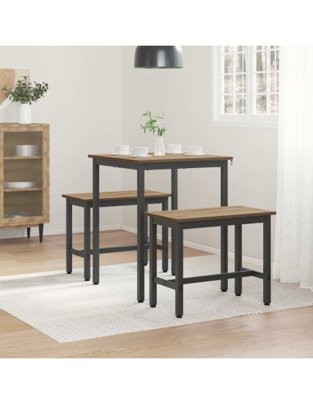 Tavoli da pranzo 60 x 60 x 75 cm METALLO