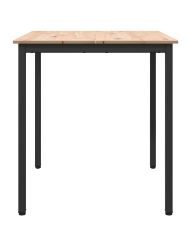 Tavolo da pranzo Naturale 70 x 70 x 75 cm Pino massello