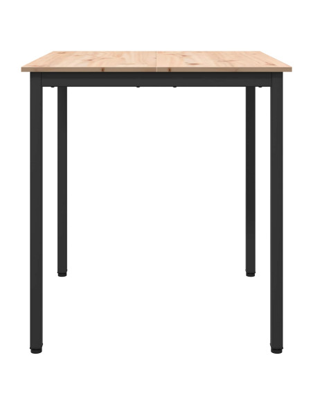 Tavolo da pranzo Naturale 70 x 70 x 75 cm Pino massello