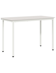 Tavolo da pranzo Bianco 110 x 55 x 75 cm Pino massello 2