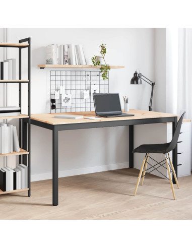 Tavolo da pranzo Naturale 150 x 90 x 75 cm Pino massello