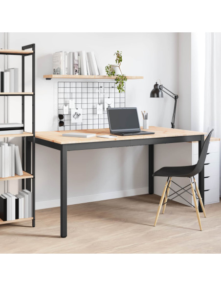 Tavolo da pranzo Naturale 150 x 90 x 75 cm Pino massello