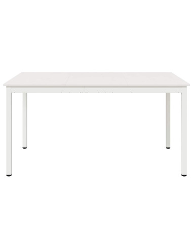 Tavolo da pranzo Bianco 150 x 90 x 75 cm Pino massello