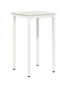 Tavolo da bar Bianco 60 x 60 x 105 cm Pino massello 2