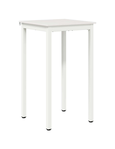 Tavolo da bar Bianco 60 x 60 x 105 cm Pino massello