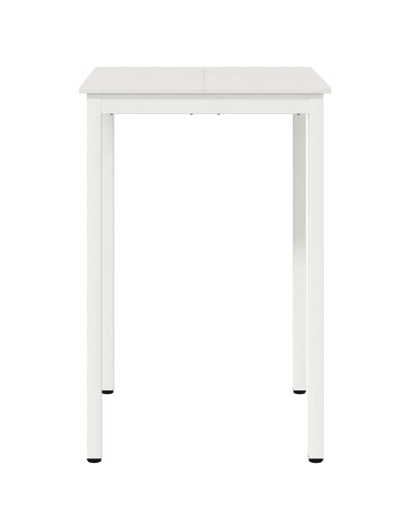 Tavolo da bar Bianco 70 x 70 x 105 cm Pino massello