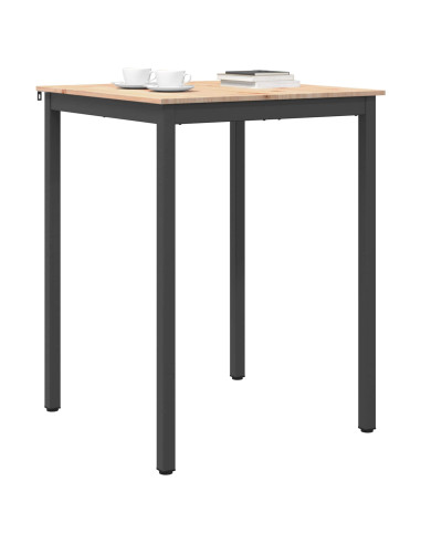 Tavolo da bar Naturale 110 x 55 x 105 cm Pino massello