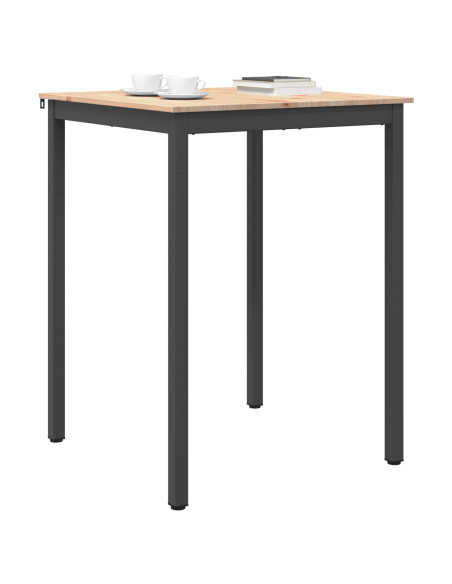 Tavolo da bar Naturale 110 x 55 x 105 cm Pino massello