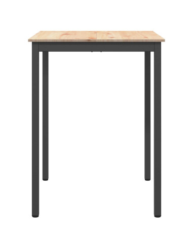 Tavolo da bar Naturale 110 x 55 x 105 cm Pino massello