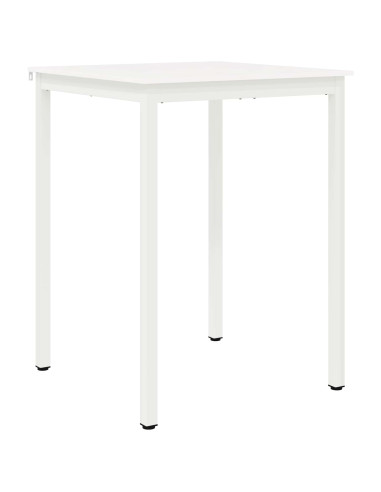 Tavolo da bar Bianco 80 x 80 x 105 cm Pino massello