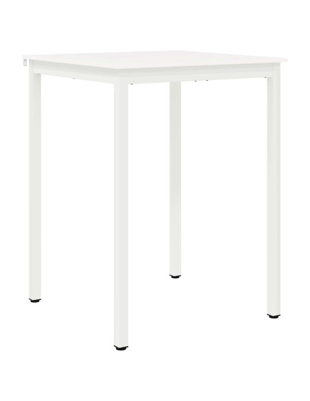Tavolo da bar Bianco 80 x 80 x 105 cm Pino massello