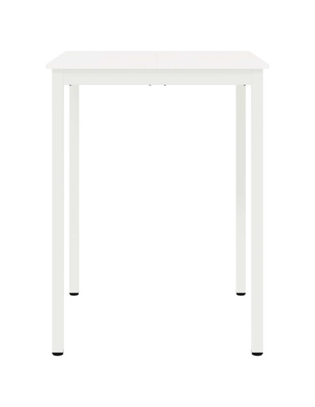 Tavolo da bar Bianco 80 x 80 x 105 cm Pino massello