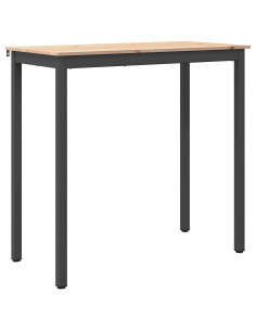 Tavolo da bar Naturale 110 x 55 x 105 cm Pino massello 2