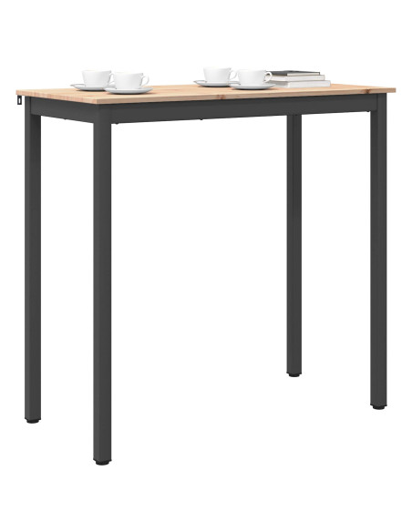 Tavolo da bar Naturale 110 x 55 x 105 cm Pino massello