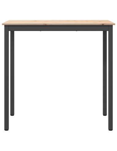 Tavolo da bar Naturale 110 x 55 x 105 cm Pino massello