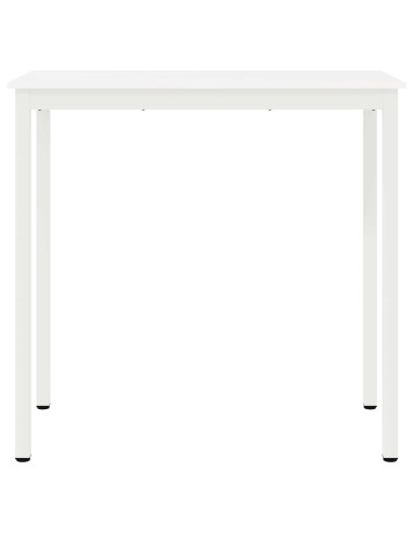 Tavolo da bar Bianco 110 x 55 x 105 cm Pino massello