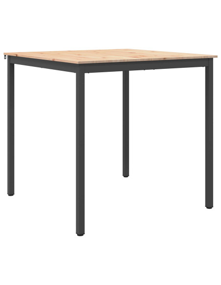 Tavolo da bar Naturale 110 x 55 x 105 cm Pino massello