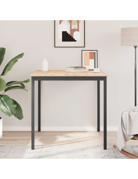 Tavolo da bar Naturale 110 x 55 x 105 cm Pino massello