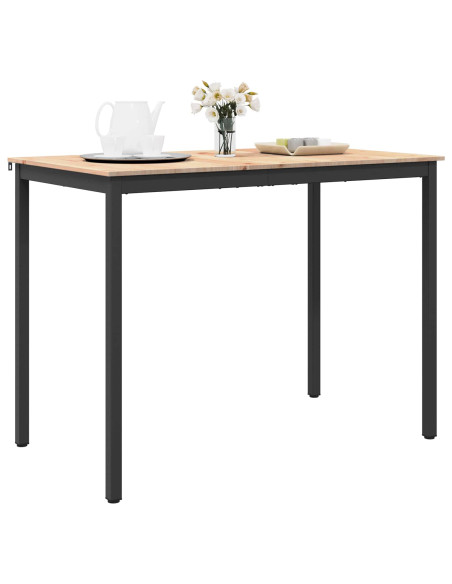 Tavolo da bar Naturale 110 x 55 x 105 cm Pino massello