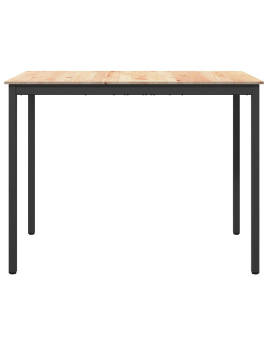 Tavolo da bar Naturale 110 x 55 x 105 cm Pino massello