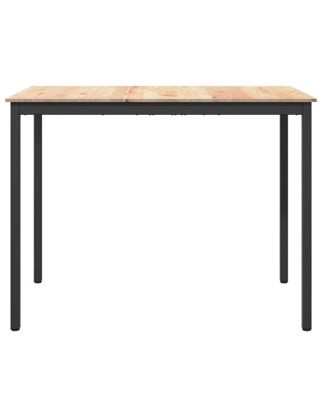 Tavolo da bar Naturale 110 x 55 x 105 cm Pino massello