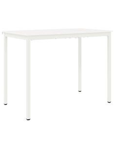 Tavolo da bar Bianco 140 x 80 x 105 cm Pino massello 2