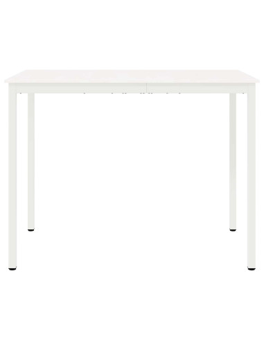Tavolo da bar Bianco 140 x 80 x 105 cm Pino massello