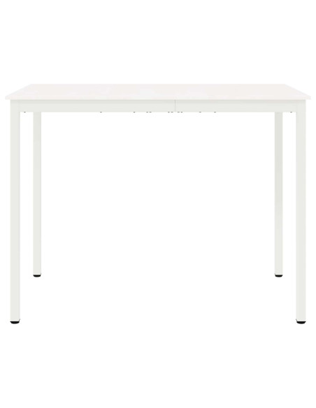 Tavolo da bar Bianco 140 x 80 x 105 cm Pino massello