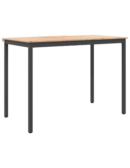 Tavolo da bar Naturale 110 x 55 x 105 cm Pino massello