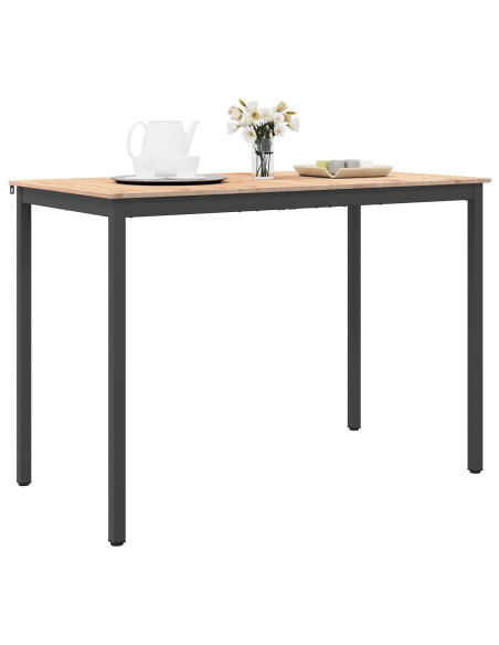 Tavolo da bar Naturale 110 x 55 x 105 cm Pino massello