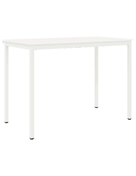 Tavolo da bar Bianco 150 x 80 x 105 cm Pino massello