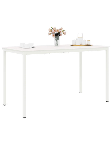 Tavolo da bar Bianco 180 x 90 x 105 cm Pino massello