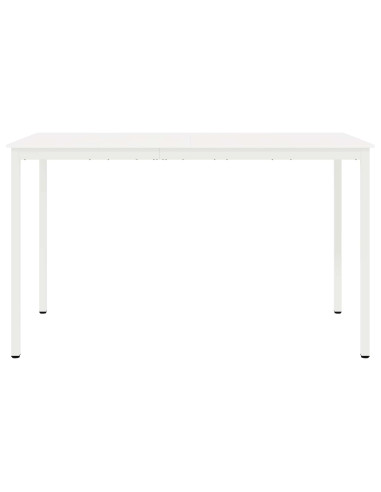 Tavolo da bar Bianco 180 x 90 x 105 cm Pino massello