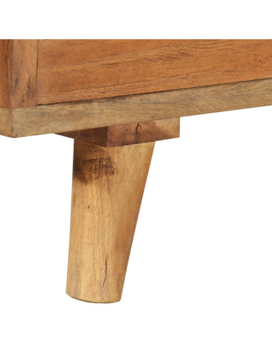 Mobile TV Massello di Acacia con Finitura Ambra 140x30x40 cm