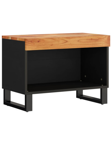 Mobile Porta TV 60x33x43,5 cm in Legno Massello di Acacia