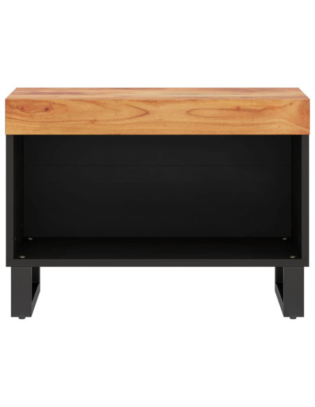 Mobile Porta TV 60x33x43,5 cm in Legno Massello di Acacia