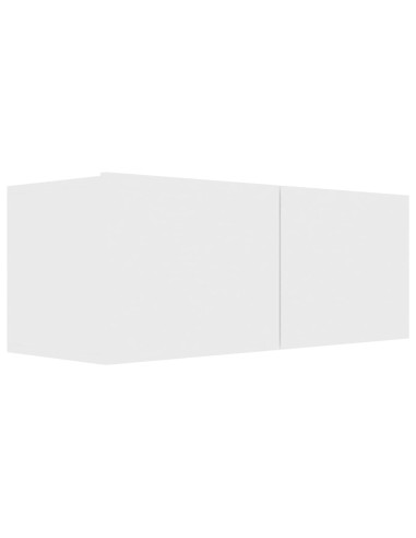 Set Mobili Porta TV 6 pz Bianco in Legno Multistrato