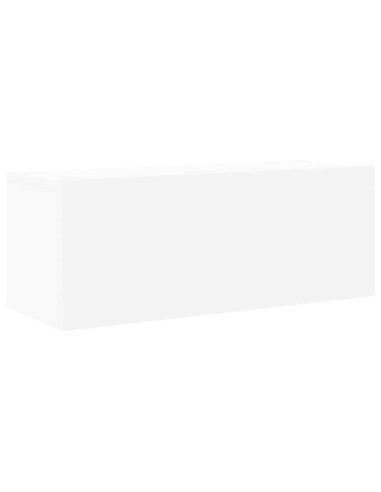 Set di Mobili Porta TV 7 pz Bianco in Legno Multistrato