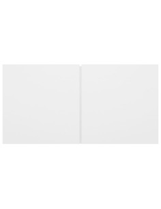 Set Mobili Porta TV 8 pz Bianco in Legno Multistrato 2