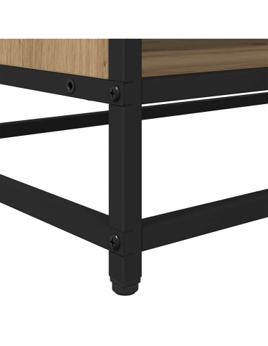 Unità TV Rovere artigianale 61 x 40 x 46 cm Legno multistrato