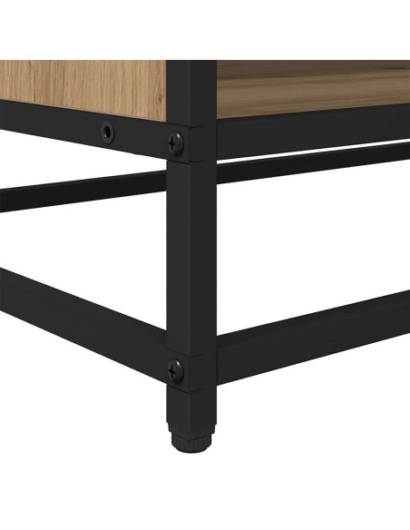 Unità TV Rovere artigianale 61 x 40 x 46 cm Legno multistrato